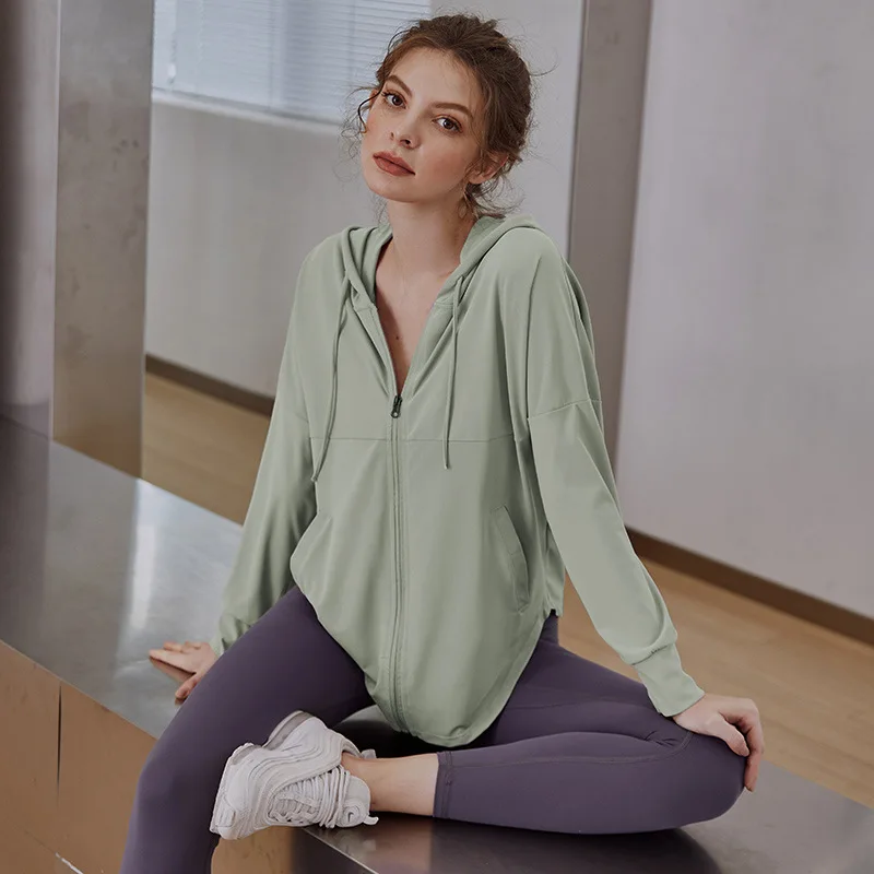 Reflective Jacket Running - New Women Fitness Jacket Breathable Sun