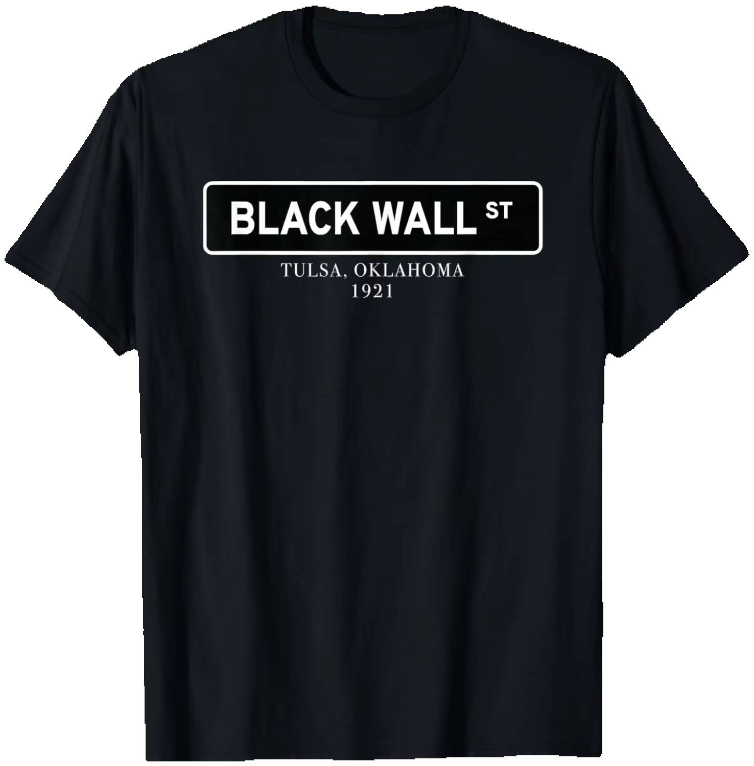 Street Fashion History - Wall Street Tulsa Oklahoma 1921 Black