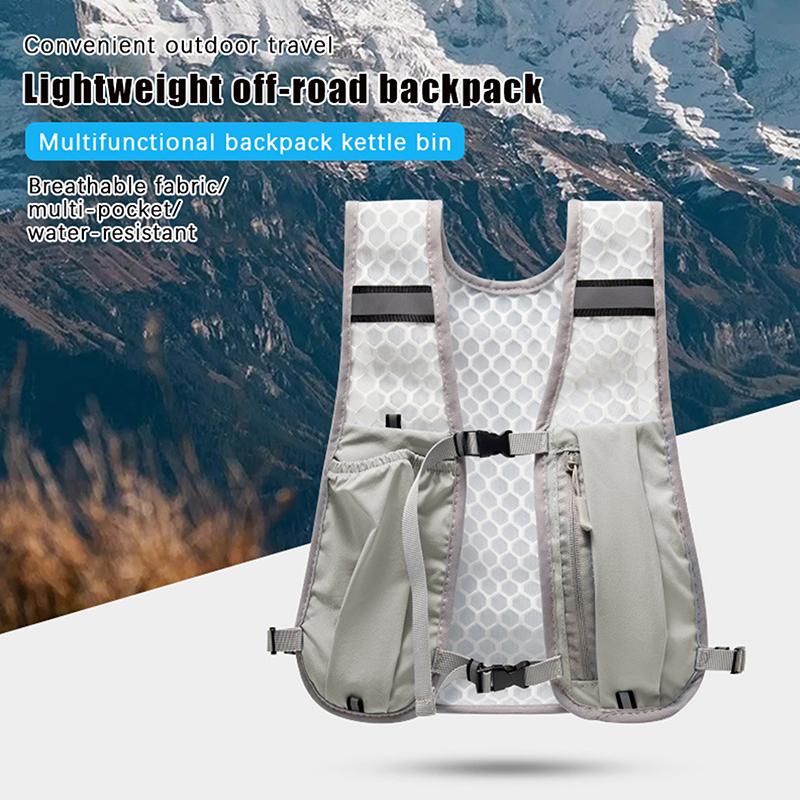 Reflective Jacket Running - For Biking Running Storage Vest Lightweight