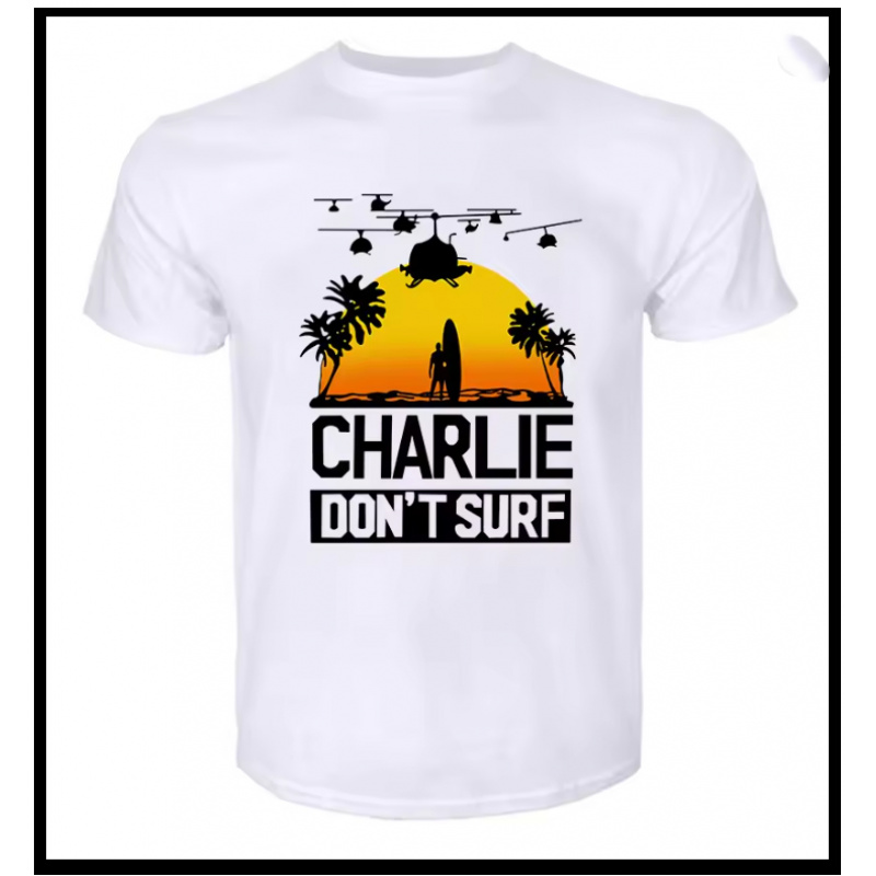 Street Fashion Now - Charlie Dont Surf Tshirt Man Retro