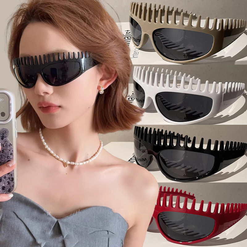 Quirky Street Fashion - New Style Women's Fashion Glasses Personality