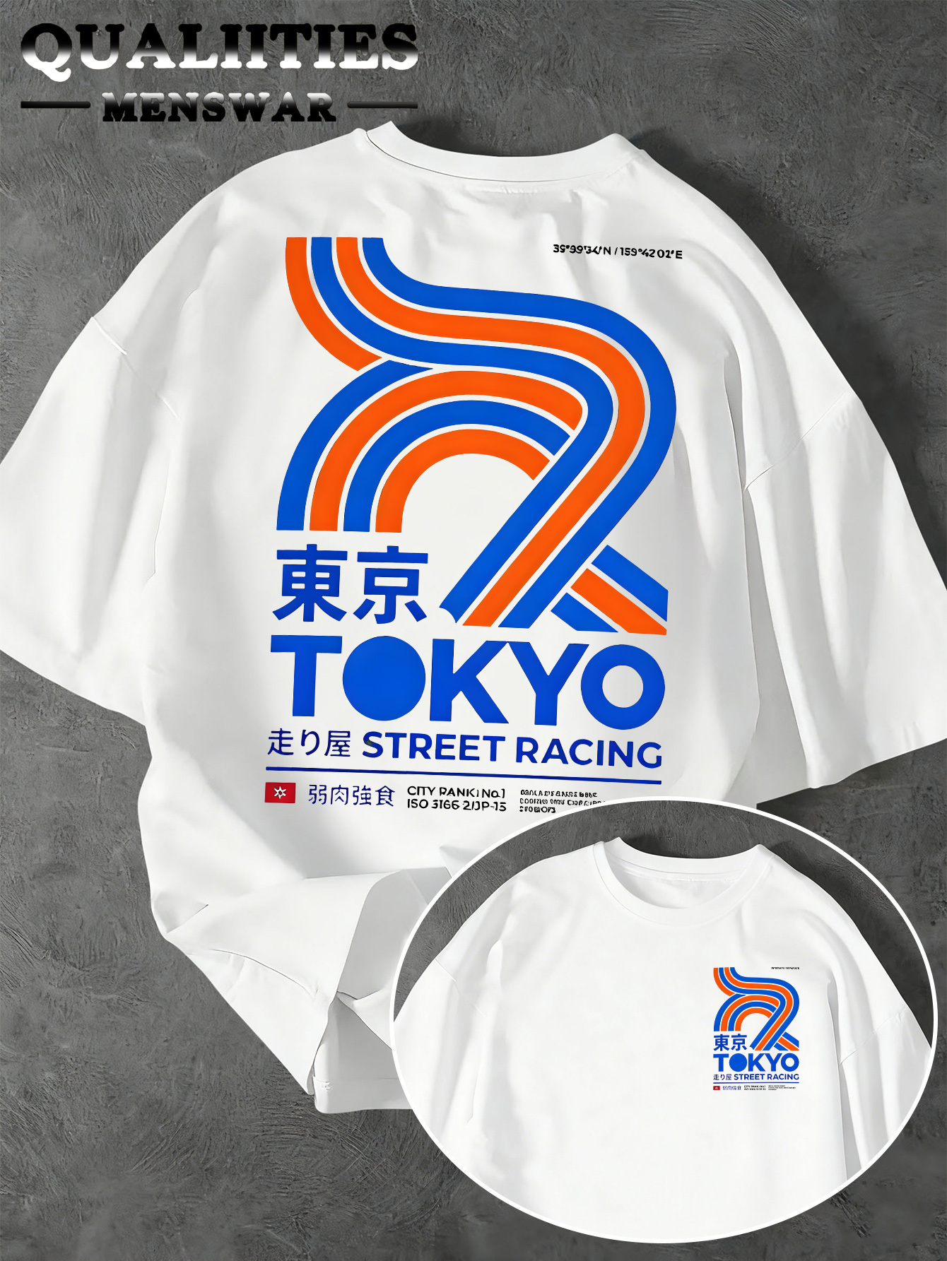 Summer Men's Street Trendy Fas - Street Fashion In Tokyo ulasan dan harga