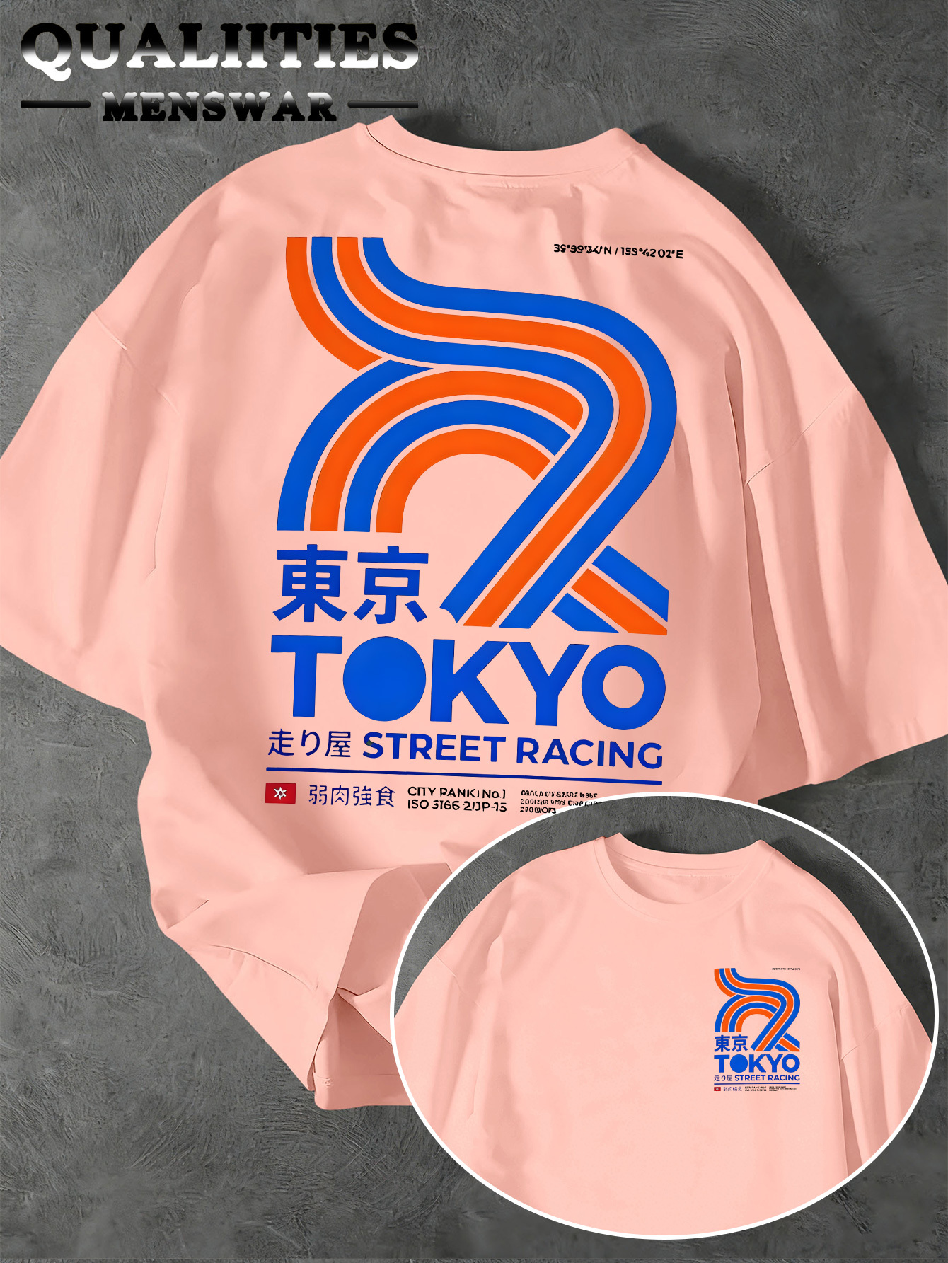 Summer Men's Street Trendy Fas - Street Fashion In Tokyo ulasan dan harga