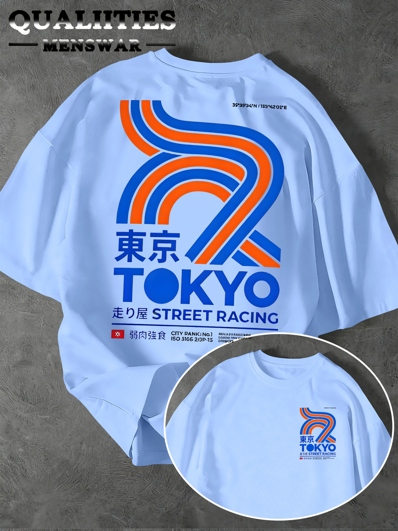 Summer Men's Street Trendy Fas - Street Fashion In Tokyo ulasan dan harga