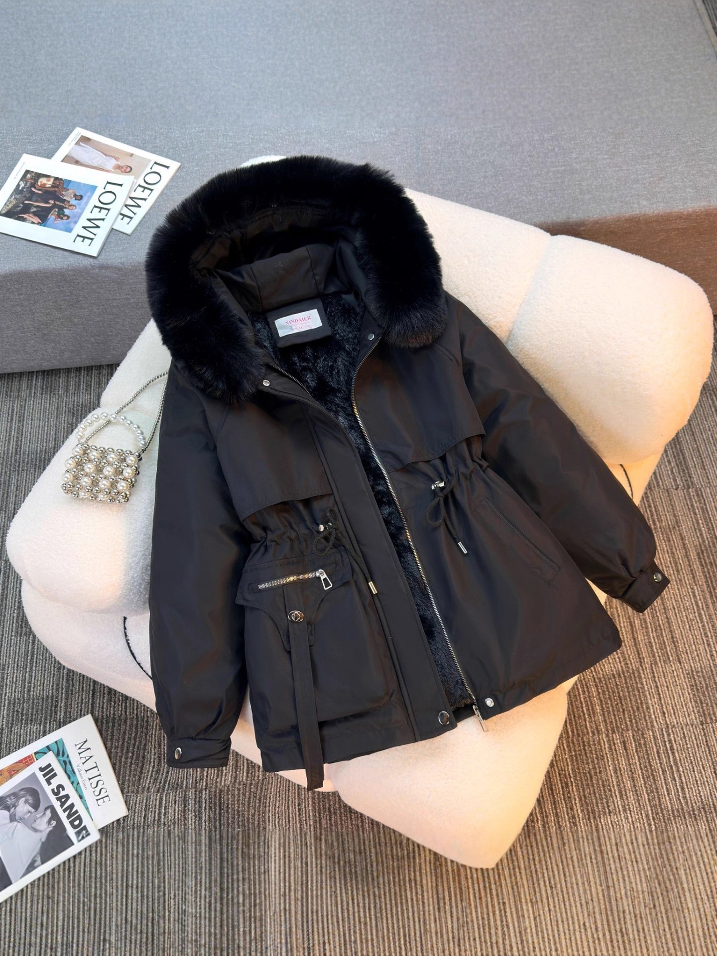 Puffer Parkas Womens Snow Coat - Street Fashion Urban ulasan dan harga