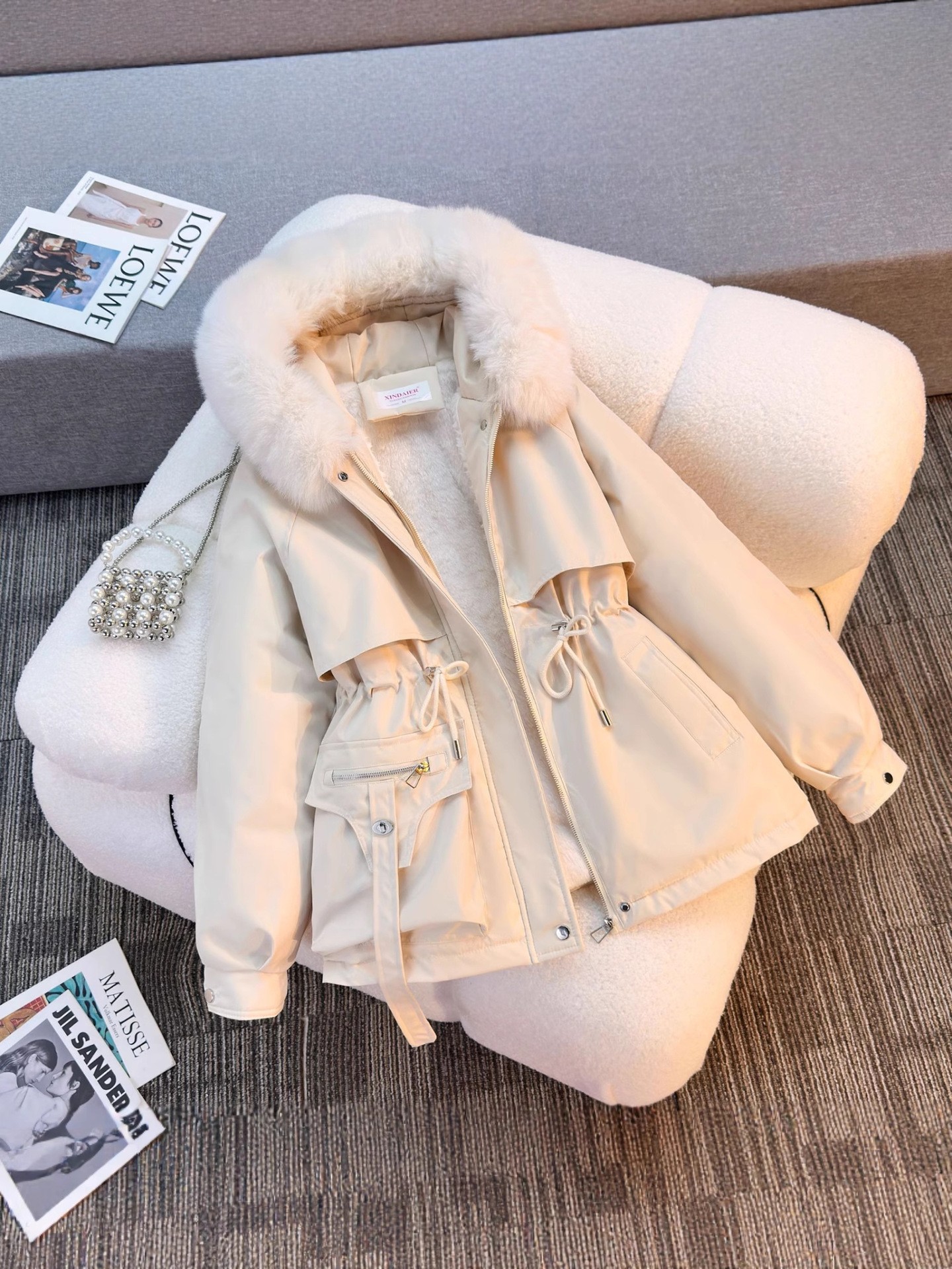 Puffer Parkas Womens Snow Coat - Street Fashion Urban ulasan dan harga