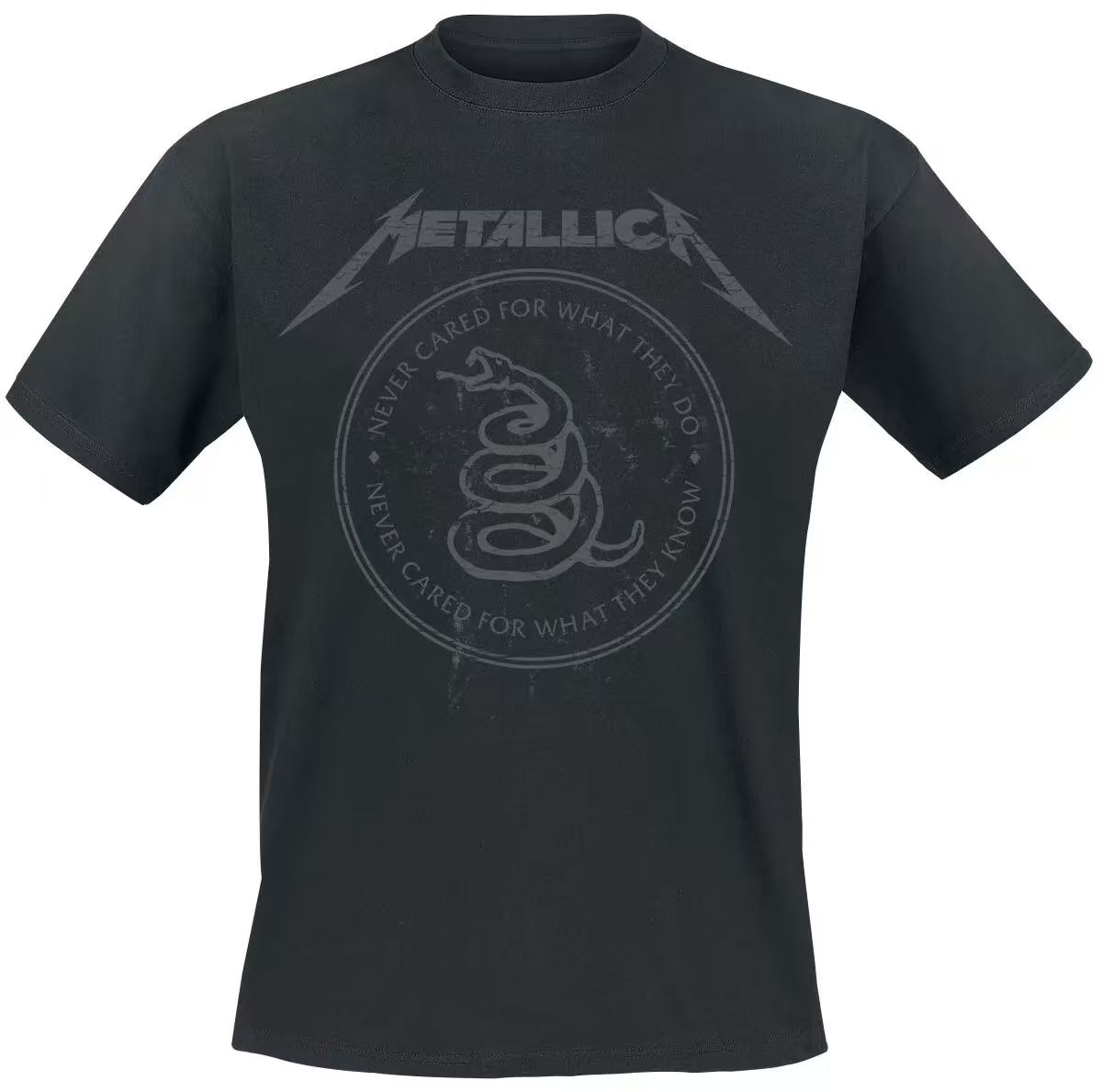 Metallica Snake Artistic Patte - Street Fashion Shanghai ulasan dan harga