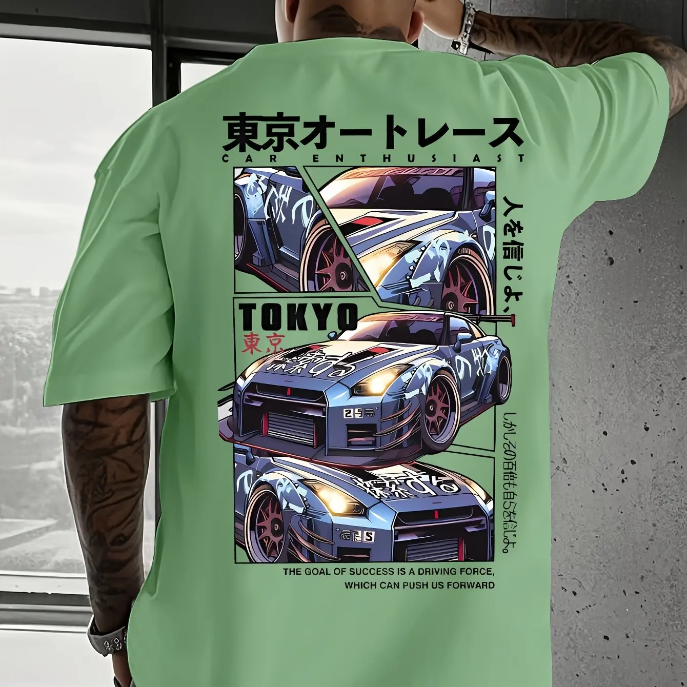 Korean Hot Tokyo JDM GTR Sport - Street Fashion In Tokyo ulasan dan harga