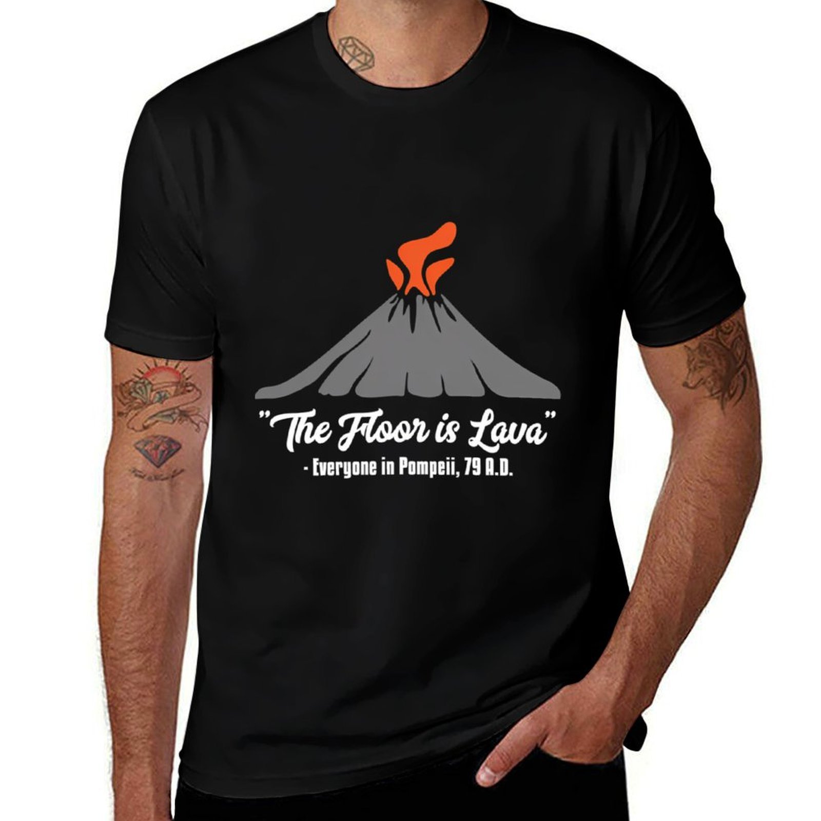 The Floor Is Lava Funny Histor - Street Fashion History ulasan dan harga