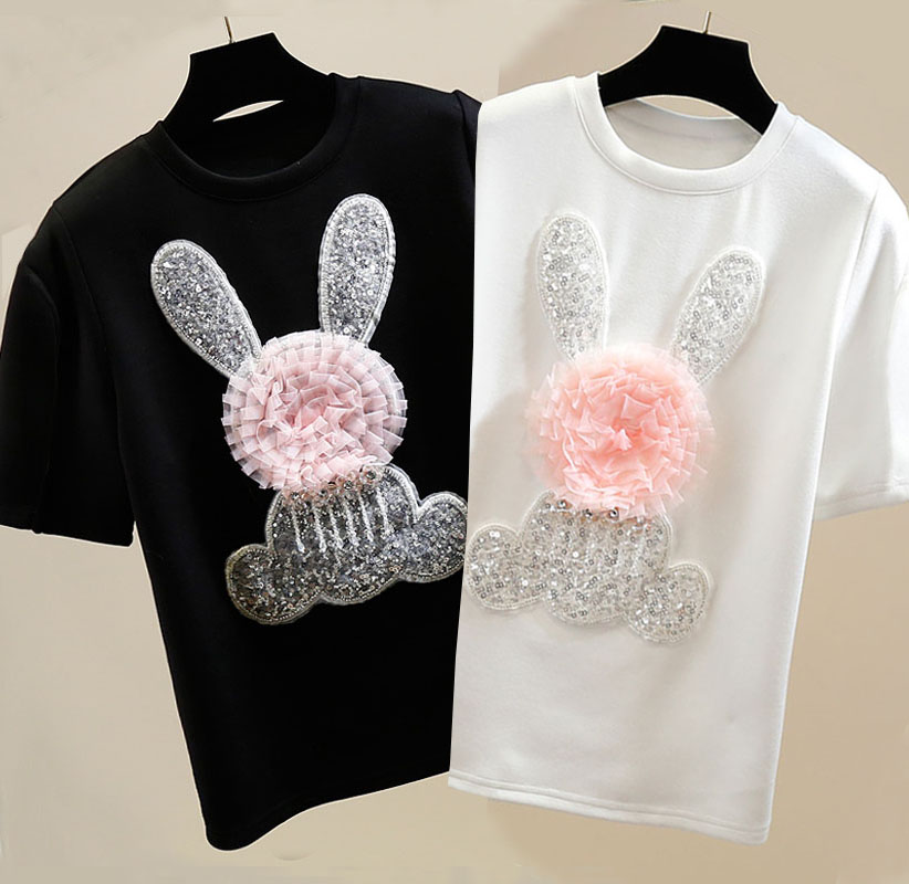 Heavy Industry Rabbit Sequins  - Street Fashion Shanghai ulasan dan harga