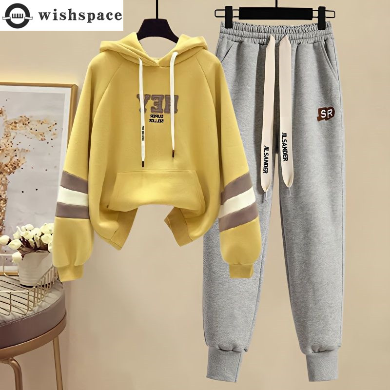 Sports Set for Women in Spring - Street Fashion Korean ulasan dan harga