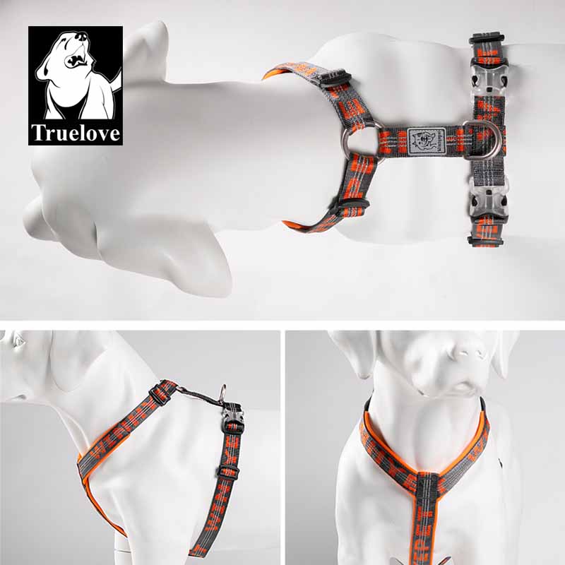 TRUELOVE Pet Harness Vest Ches - Reflective Jacket Running ulasan dan harga