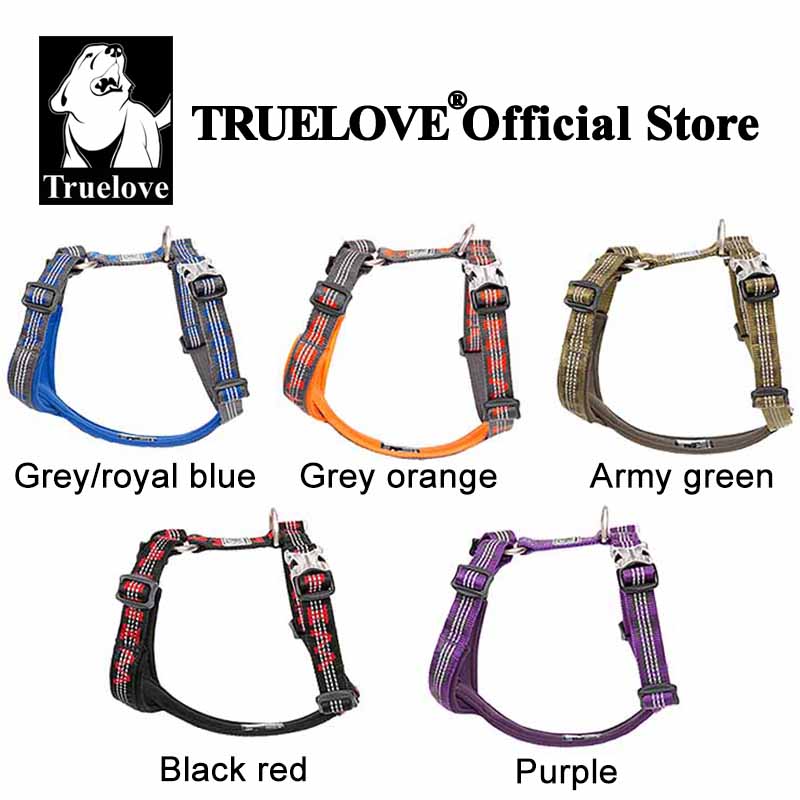 TRUELOVE Pet Harness Vest Ches - Reflective Jacket Running ulasan dan harga