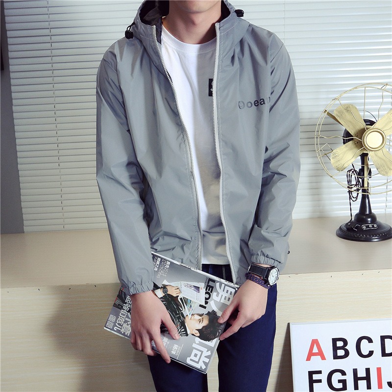 LED Light Up Windbreaker Coupl - Reflective Jacket Running ulasan dan harga