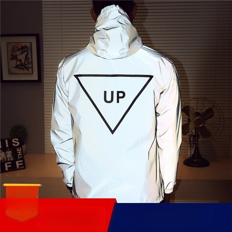 LED Light Up Windbreaker Coupl - Reflective Jacket Running ulasan dan harga