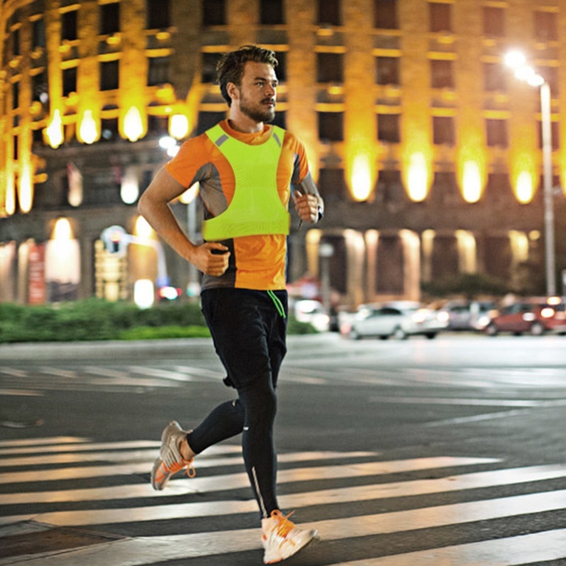 Outdoor Cycling Reflective Ves - Reflective Jacket Running ulasan dan harga