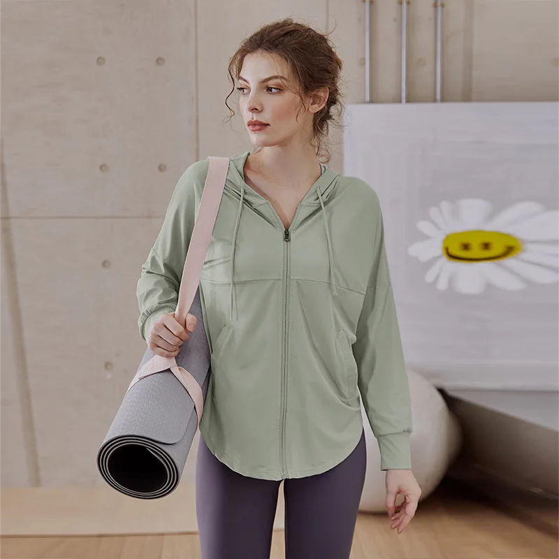 New Women Fitness Jacket Breat - Reflective Jacket Running ulasan dan harga