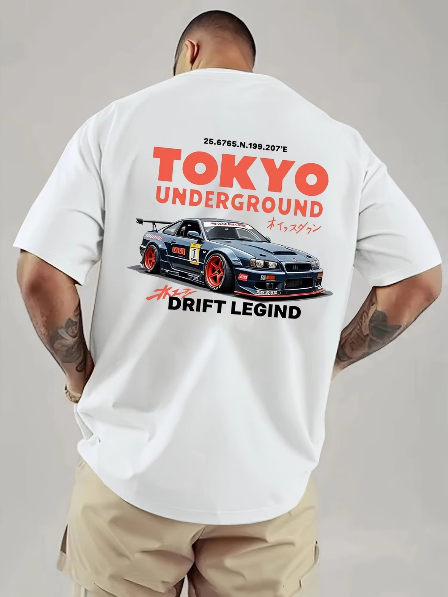 Men's Cotton T-shirt for Summe - Street Fashion In Tokyo ulasan dan harga