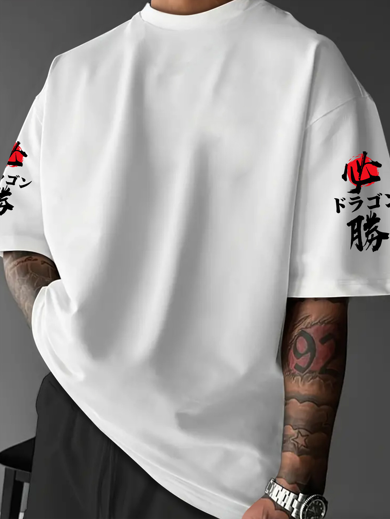 New Men Summer T-shirt  Street - Street Fashion In Tokyo ulasan dan harga