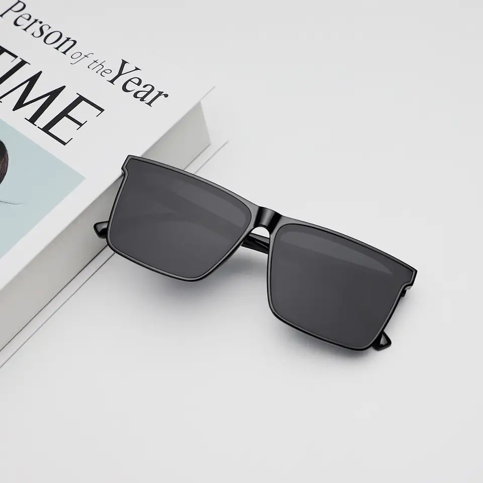 New Square Same Sunglasses Mal - Street Fashion Korean ulasan dan harga