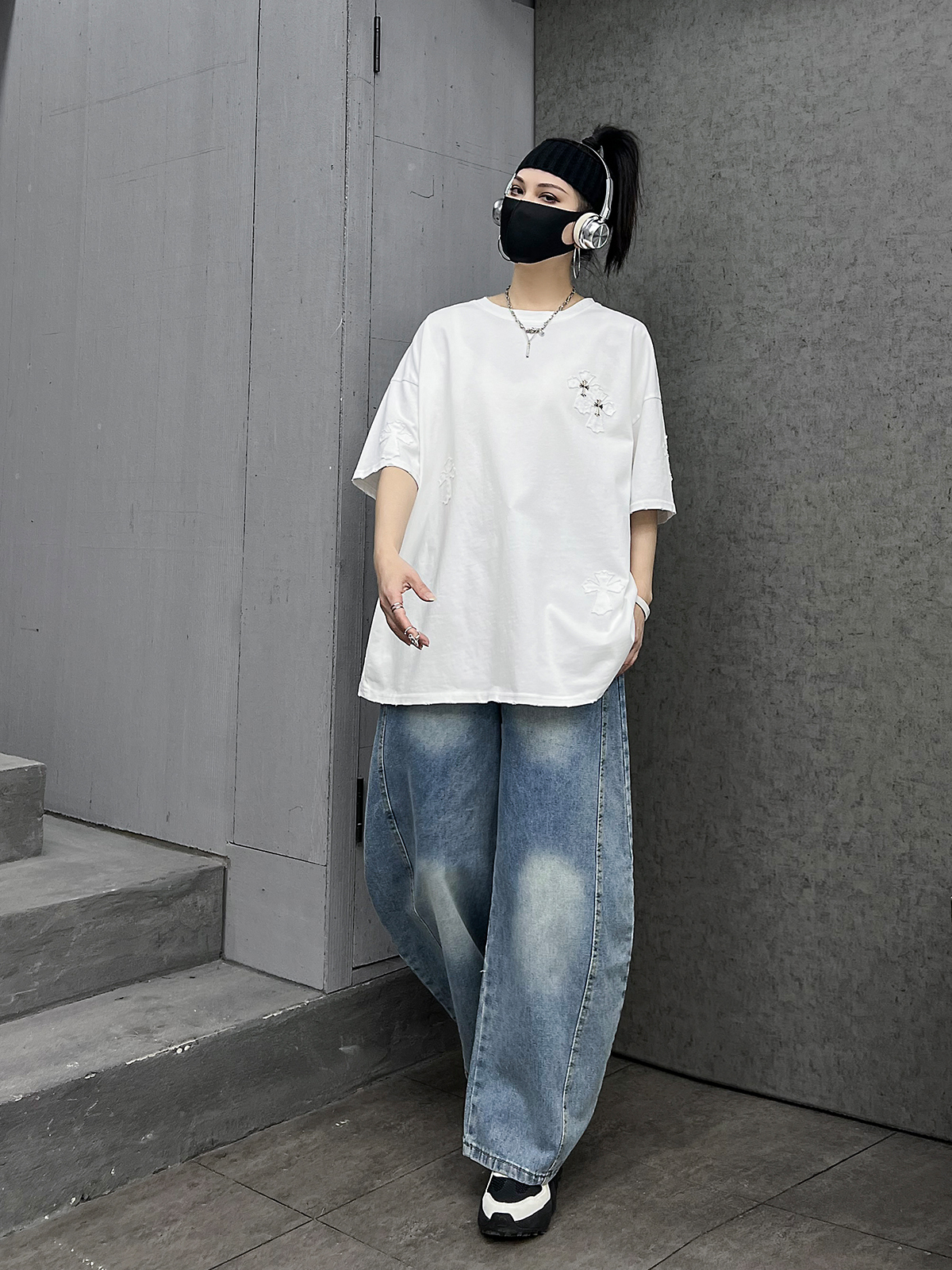 M-Home Casual Sportswear Set W - Street Fashion Jeans Women ulasan dan harga