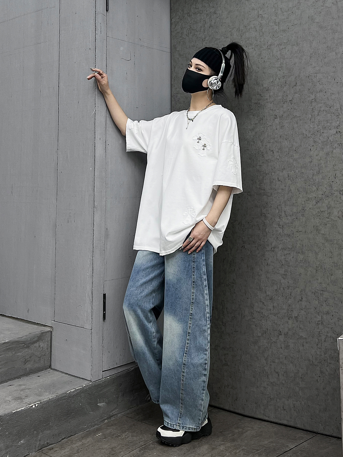 M-Home Casual Sportswear Set W - Street Fashion Jeans Women ulasan dan harga