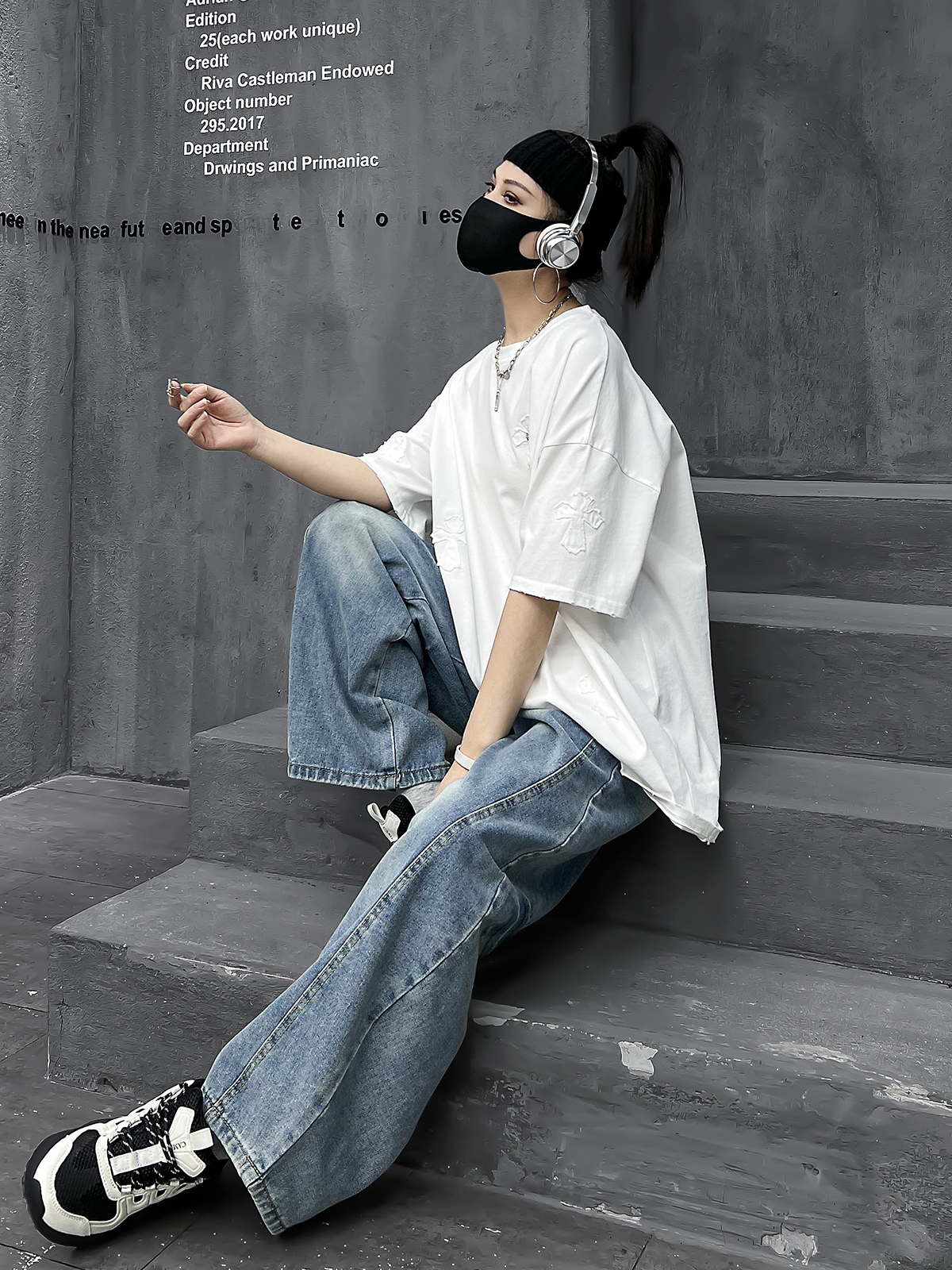 M-Home Casual Sportswear Set W - Street Fashion Jeans Women ulasan dan harga