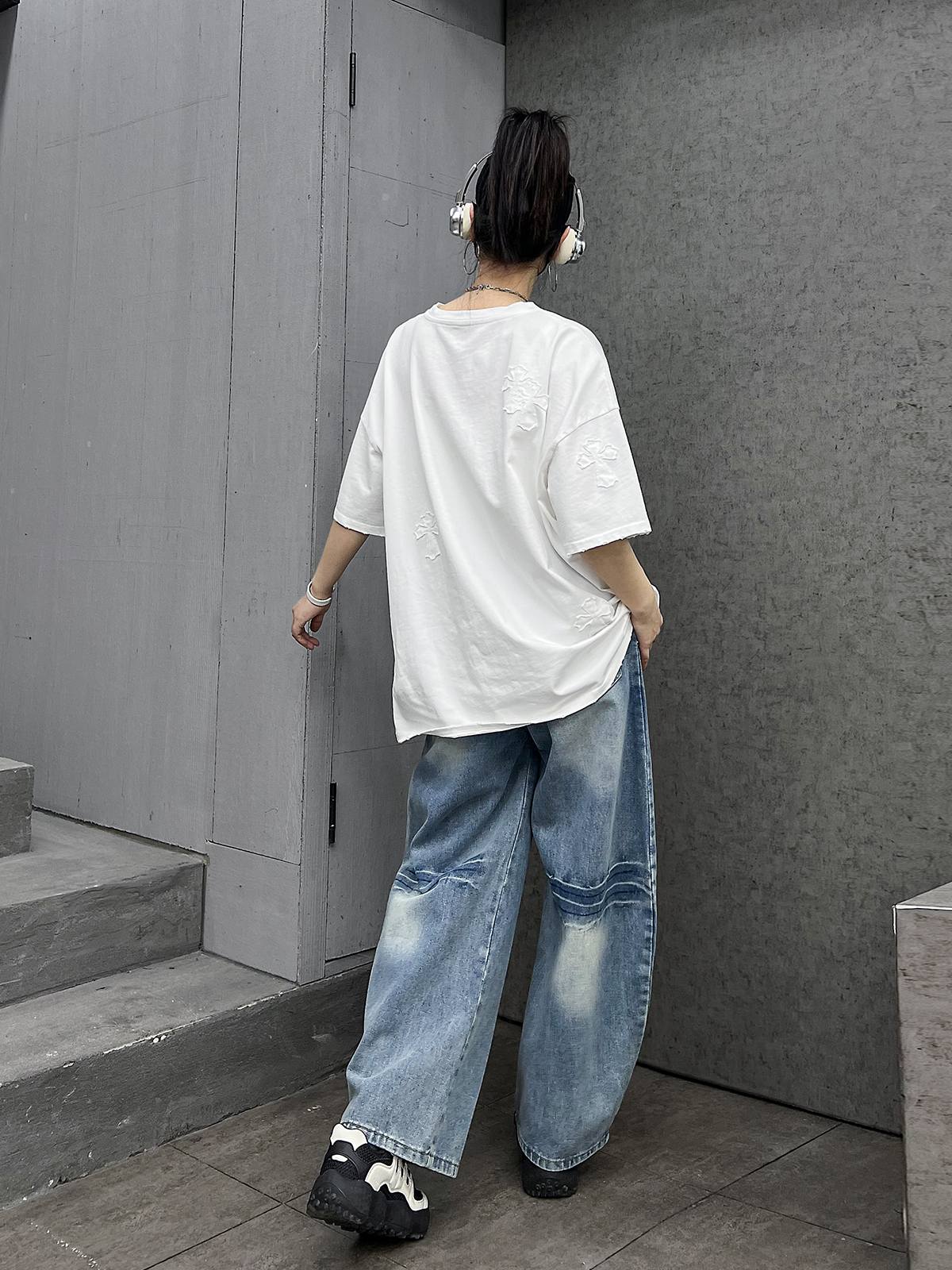 M-Home Casual Sportswear Set W - Street Fashion Jeans Women ulasan dan harga