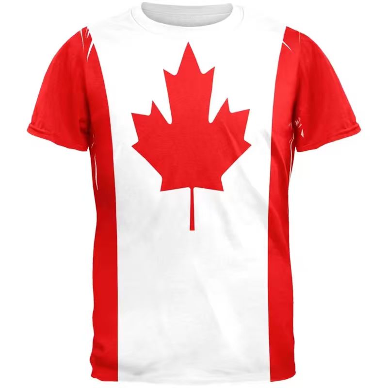 Canada Flag Soldier Camo Skull - Street Fashion For Short Guys ulasan dan harga