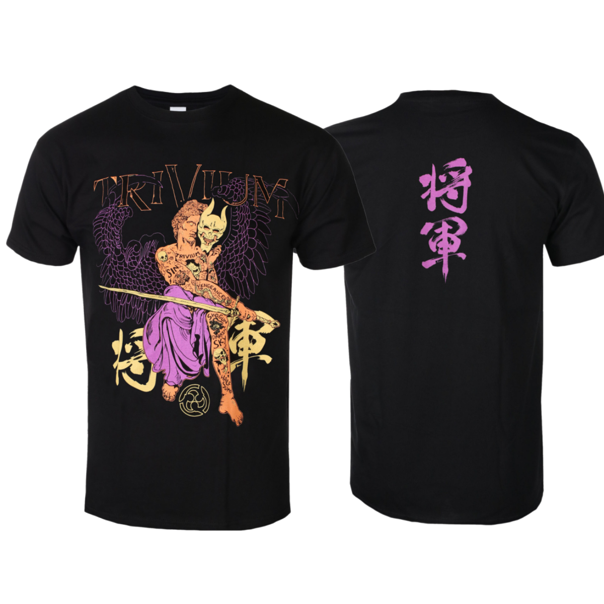 Trivium Kanji Artistic Pattern - Street Fashion Shanghai ulasan dan harga