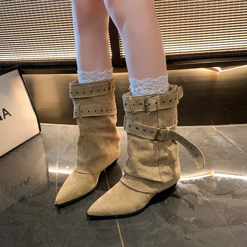 2025 Pointed Toe Women's Winte - Street Fashion Clothing ulasan dan harga