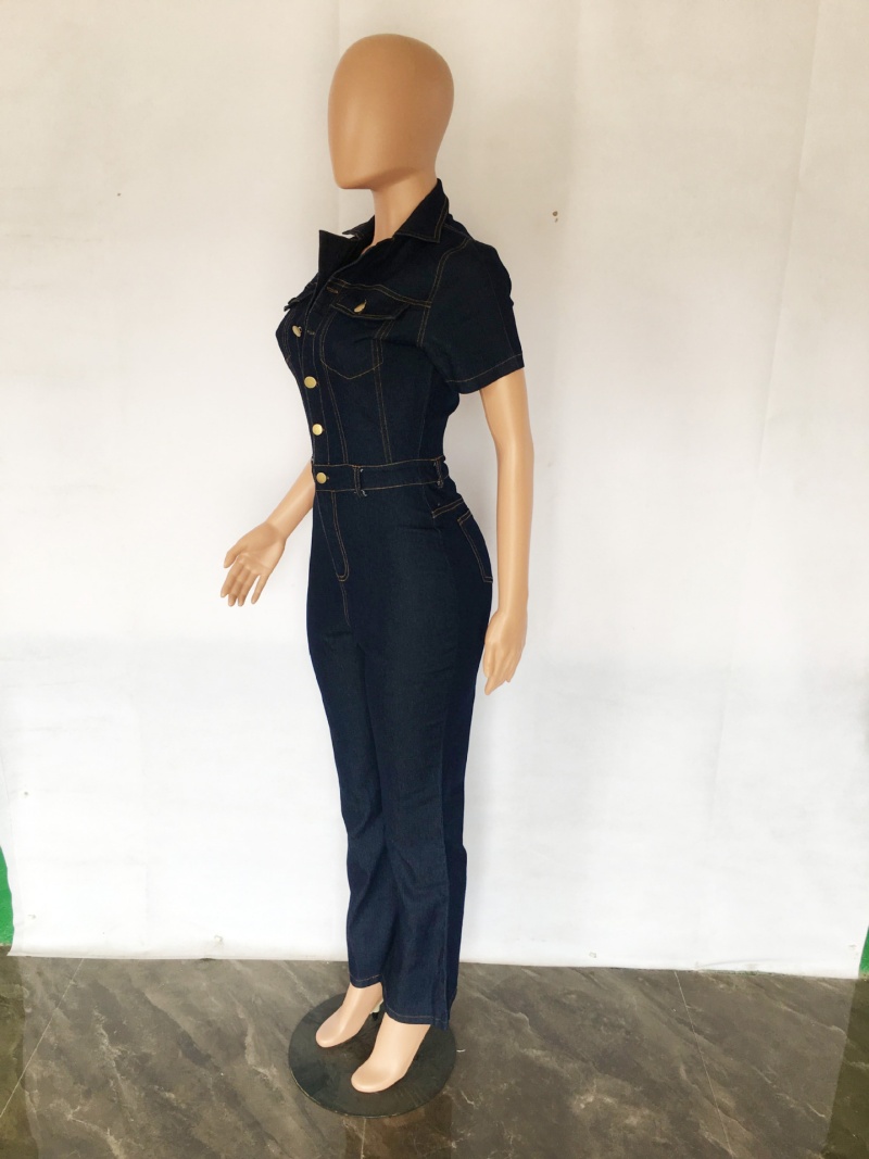 Streetwear Denim Jumpsuit Autu - Street Fashion Jeans Women ulasan dan harga