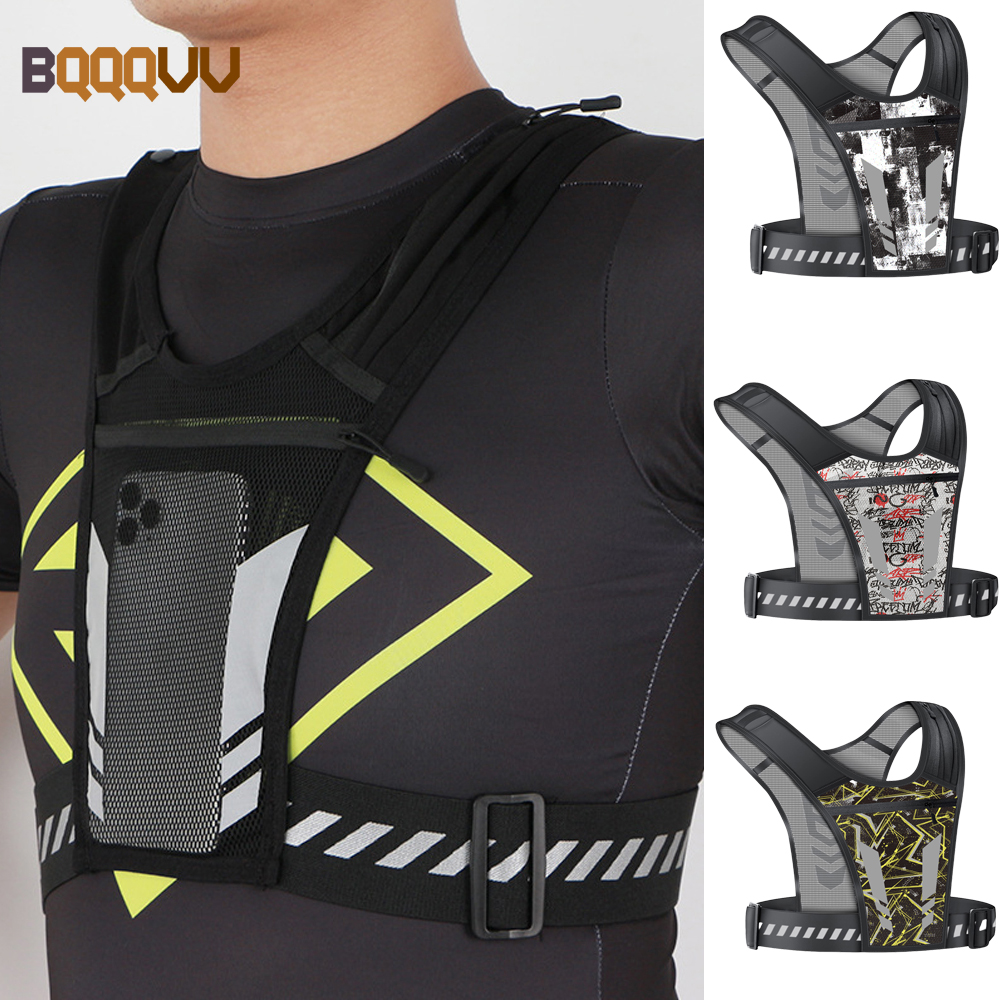 Reflective Running Vest with P - Reflective Jacket Running ulasan dan harga