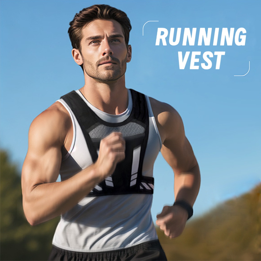 Reflective Running Vest with P - Reflective Jacket Running ulasan dan harga