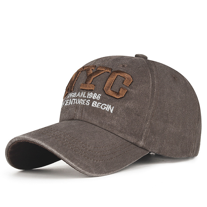 Vintage Washed Cotton Baseball - Street Fashion Nyc ulasan dan harga