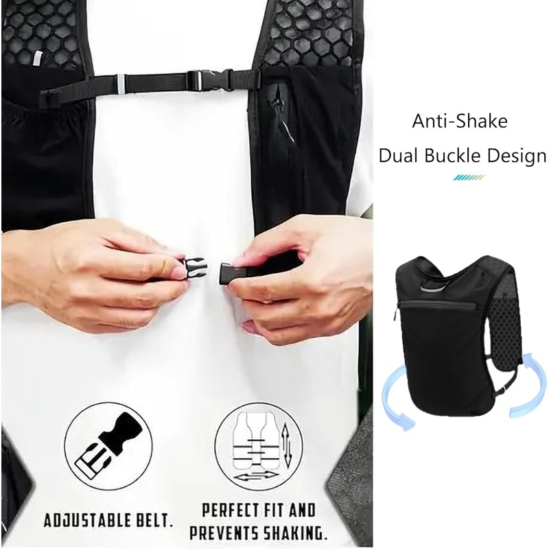 Running Vest for Marathon Trai - Reflective Jacket Running ulasan dan harga