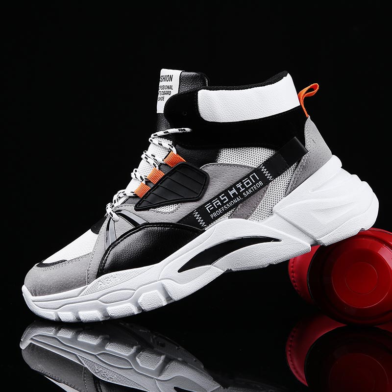 Hightop Summer Men's Sport Sho - Street Fashion For Short Guys ulasan dan harga