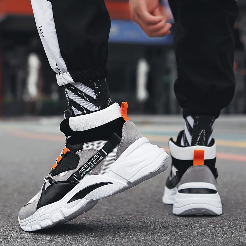 Hightop Summer Men's Sport Sho - Street Fashion For Short Guys ulasan dan harga
