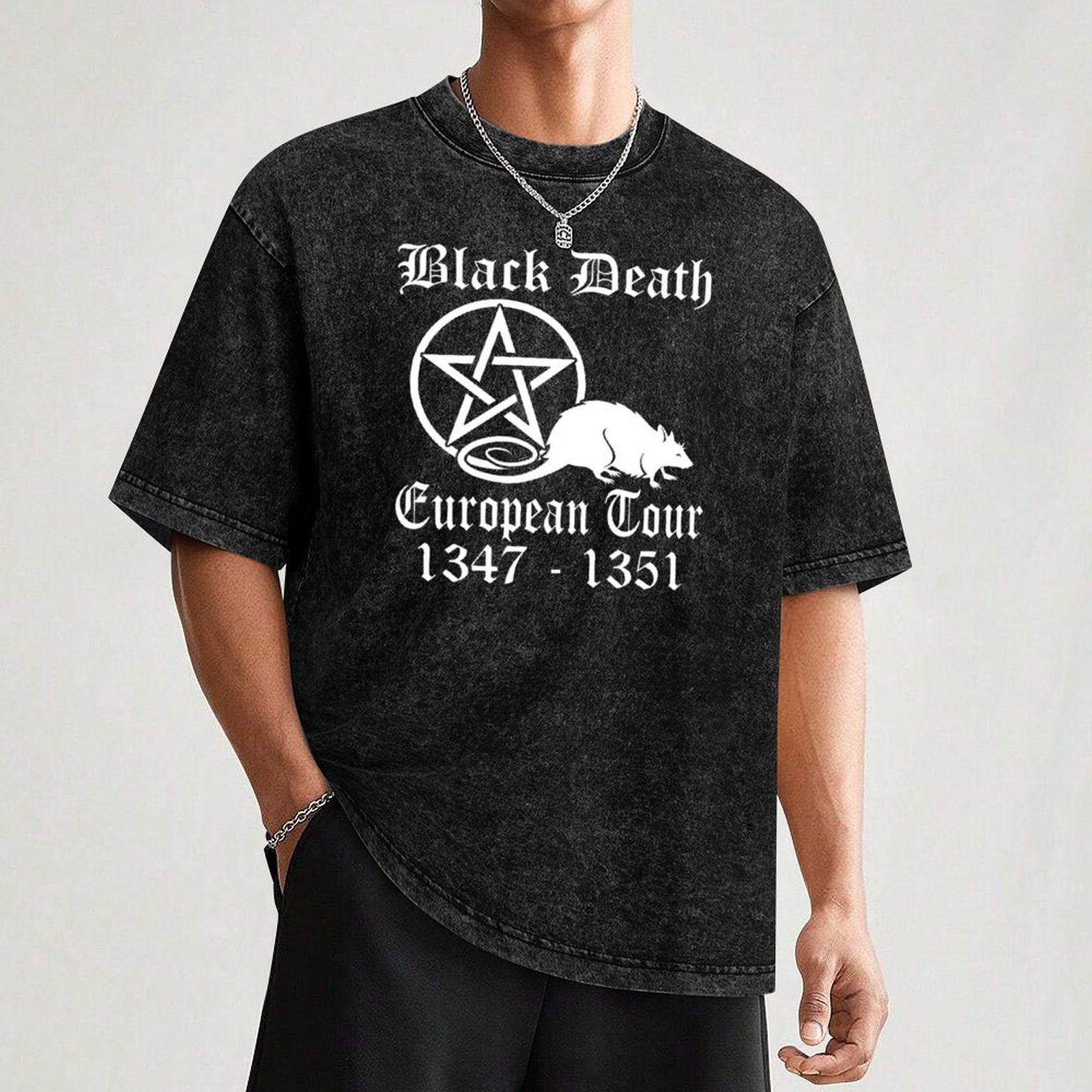 Black Death European Tour Funn - Street Fashion History ulasan dan harga