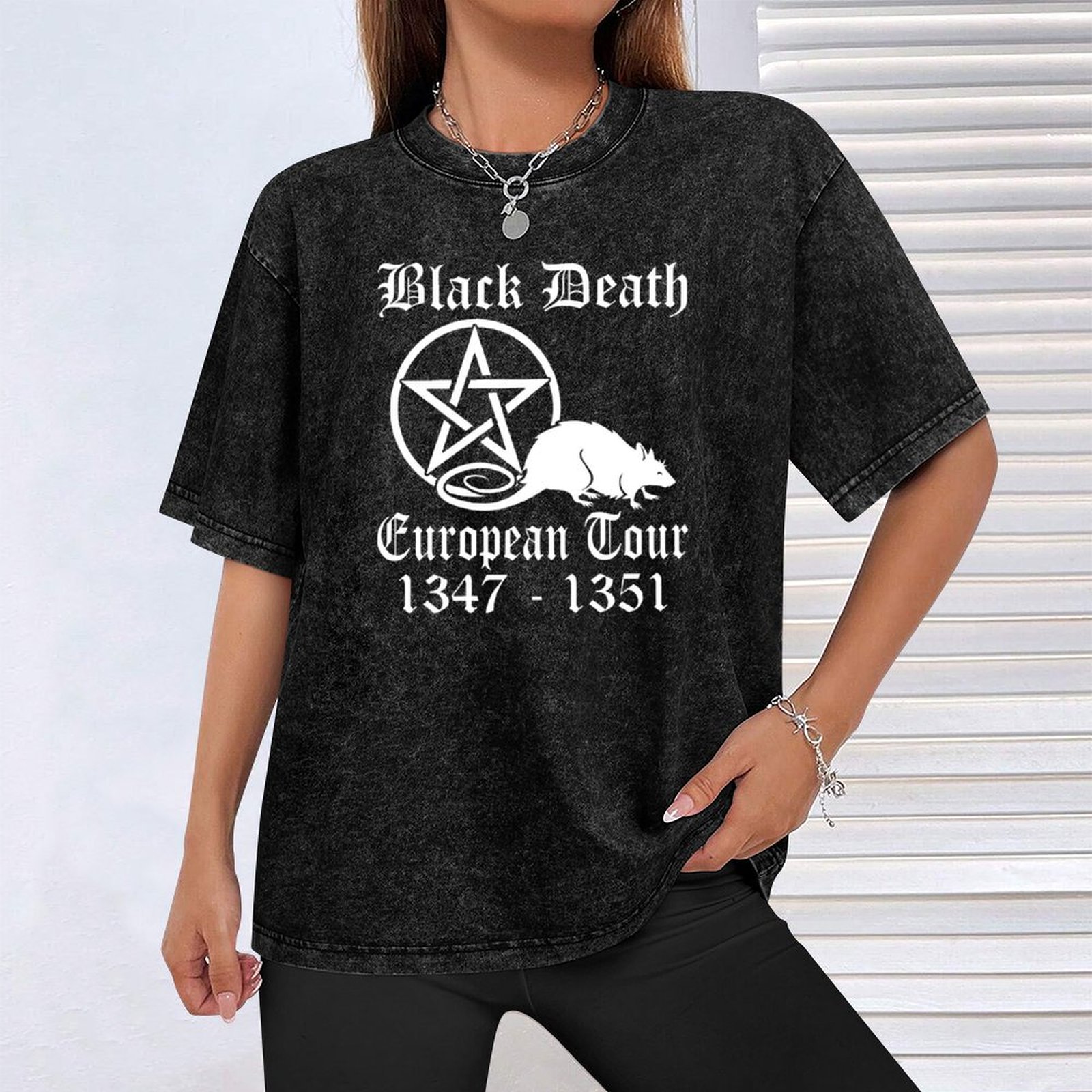 Black Death European Tour Funn - Street Fashion History ulasan dan harga