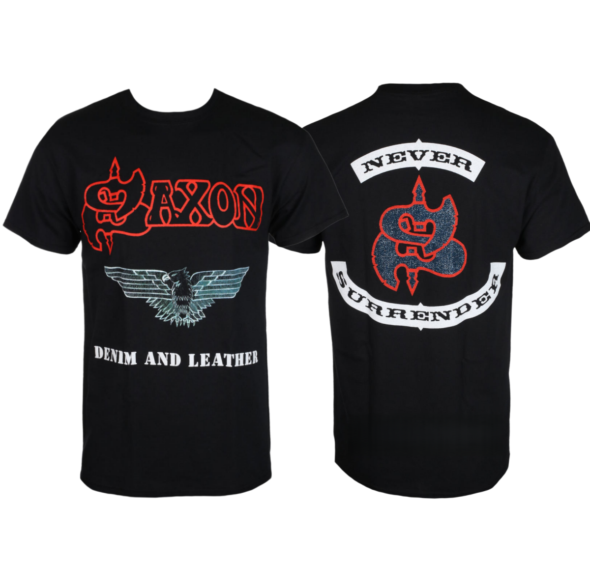 Saxon DENIM & LEATHER Pattern  - Street Fashion Shanghai ulasan dan harga