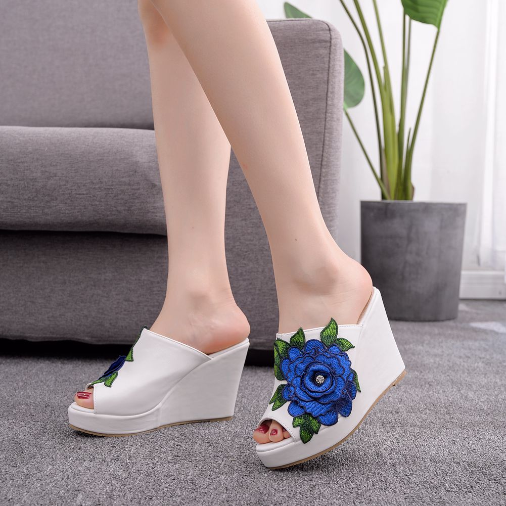 Womens Flower Open Toe Fashion - Street Fashion Clothing ulasan dan harga