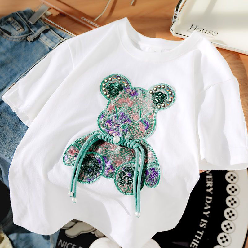 Korean Fashion Pink Embroidery - Street Fashion Shanghai ulasan dan harga
