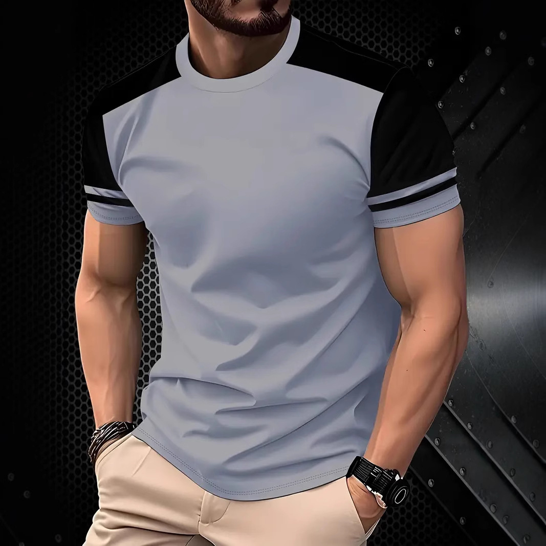 Fun Guy 3D Printed T-Shirt  Tr - Street Fashion For Short Guys ulasan dan harga