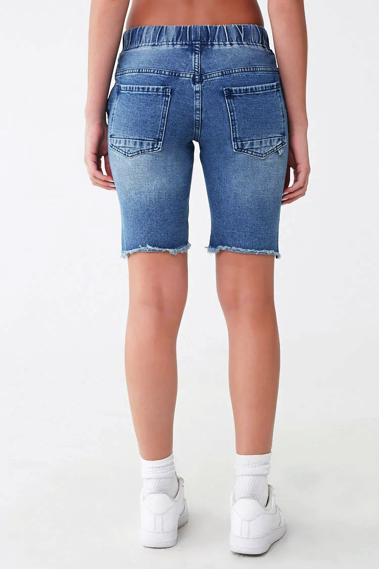 Retro Middle Waist Straight Si - Street Fashion Korean ulasan dan harga