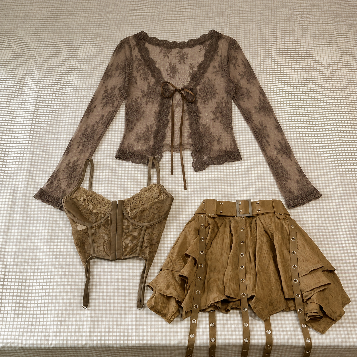 Harajuku Vintage Fashion 3 Pie - Street Fashion Korean ulasan dan harga