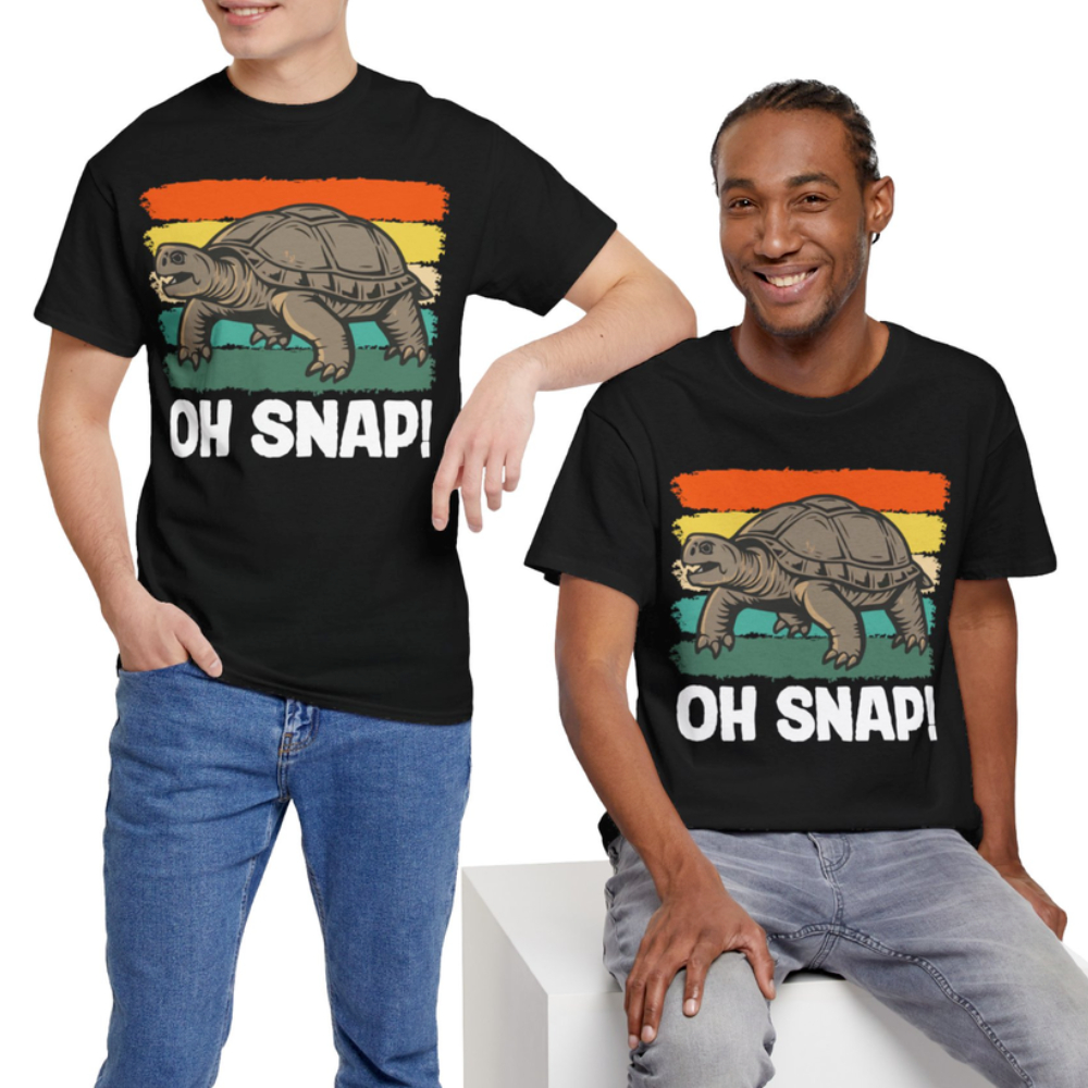 Oh Snap Men T Shirt Funny Sarc - Street Fashion For Short Guys ulasan dan harga