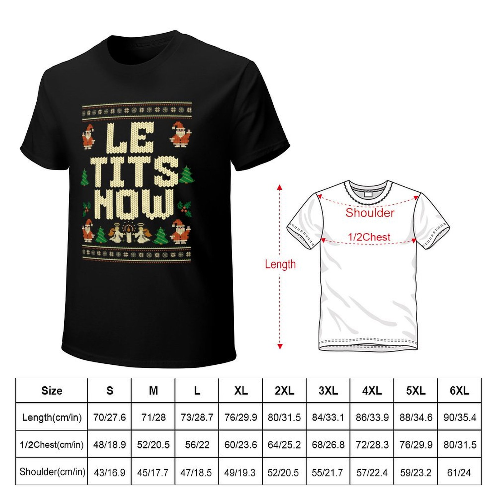 Le Tits Now Christmas Ugly Swe - Street Fashion Now ulasan dan harga