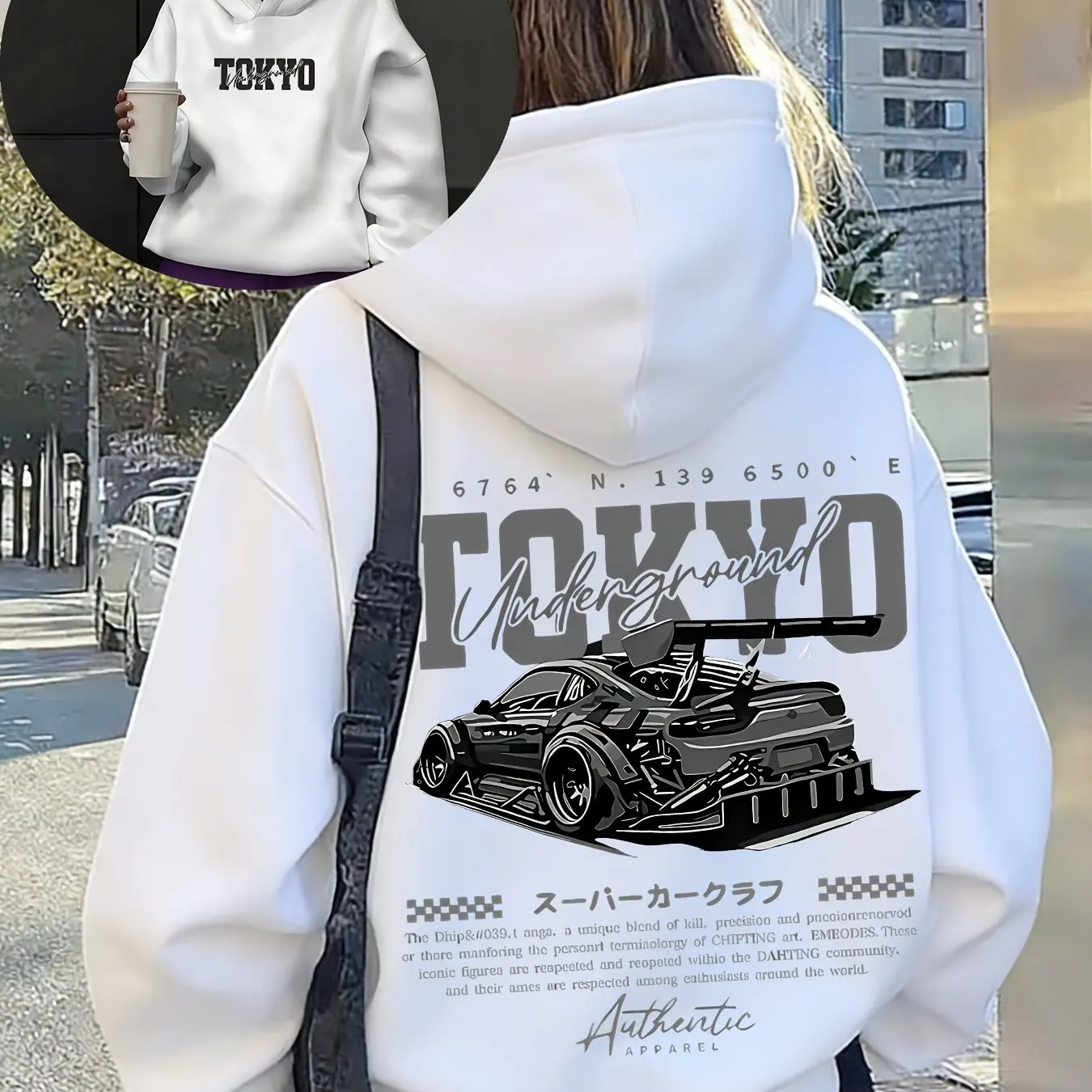 Japanese Streetwear Hoodie Men - Street Fashion In Tokyo ulasan dan harga