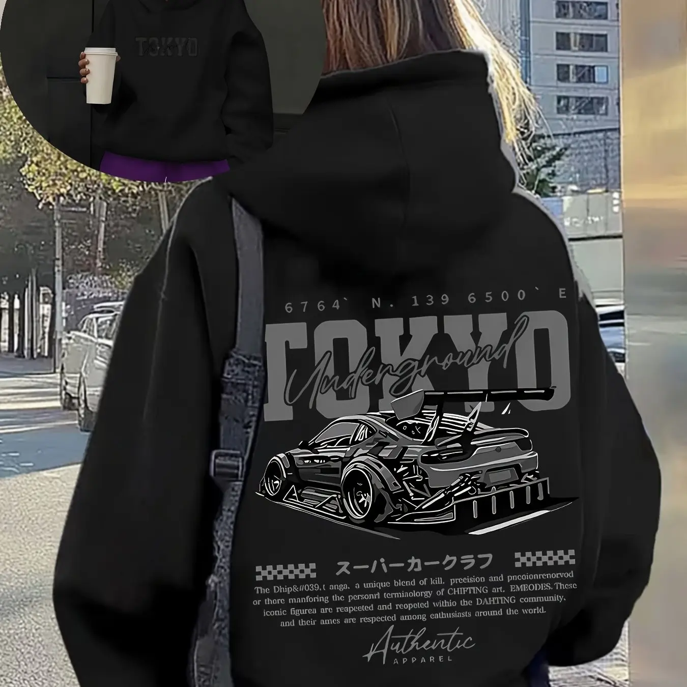 Japanese Streetwear Hoodie Men - Street Fashion In Tokyo ulasan dan harga